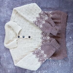 Vintage Handmade Big Fluffy Sweater UNISEX